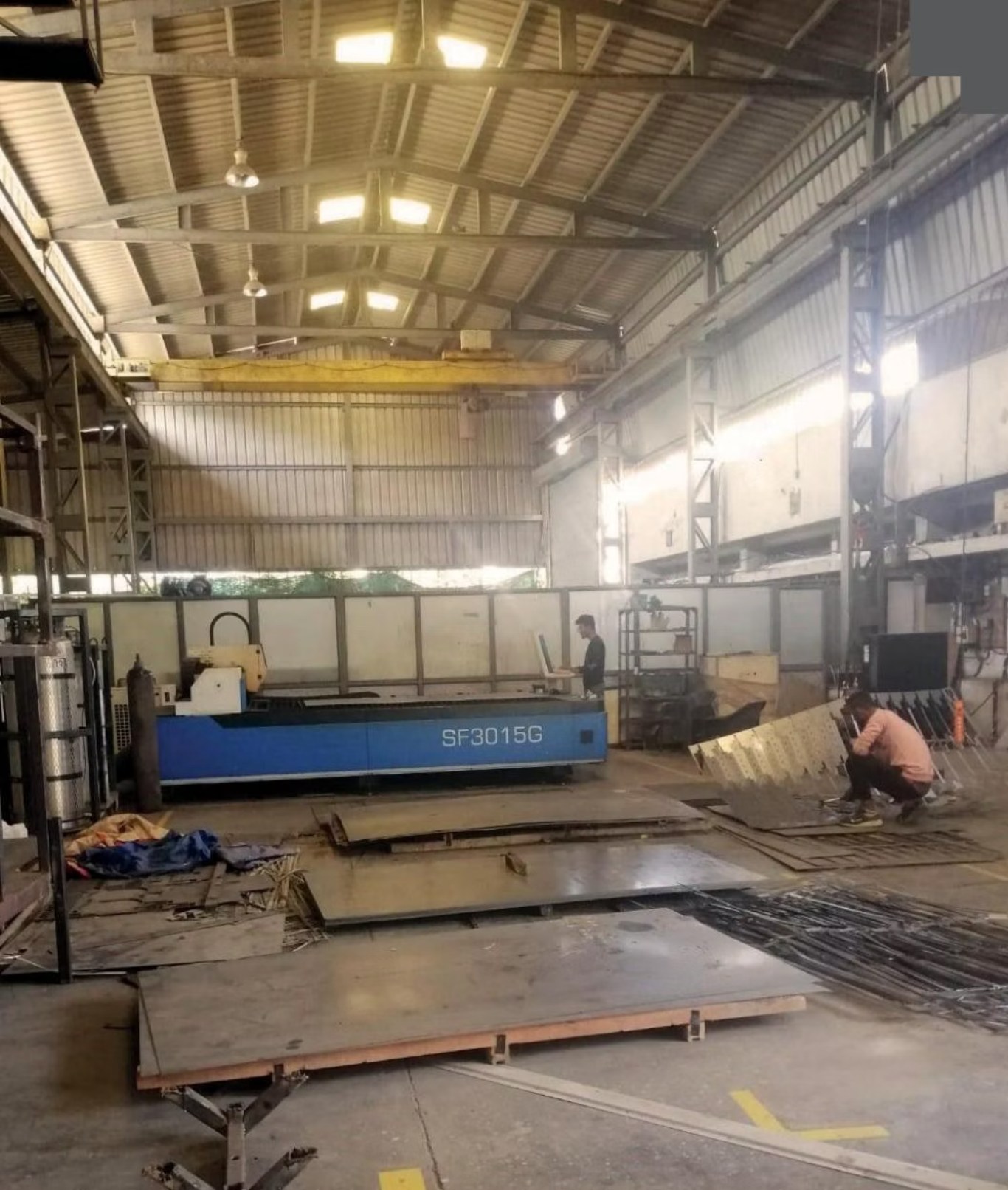 P&D Industries workshop