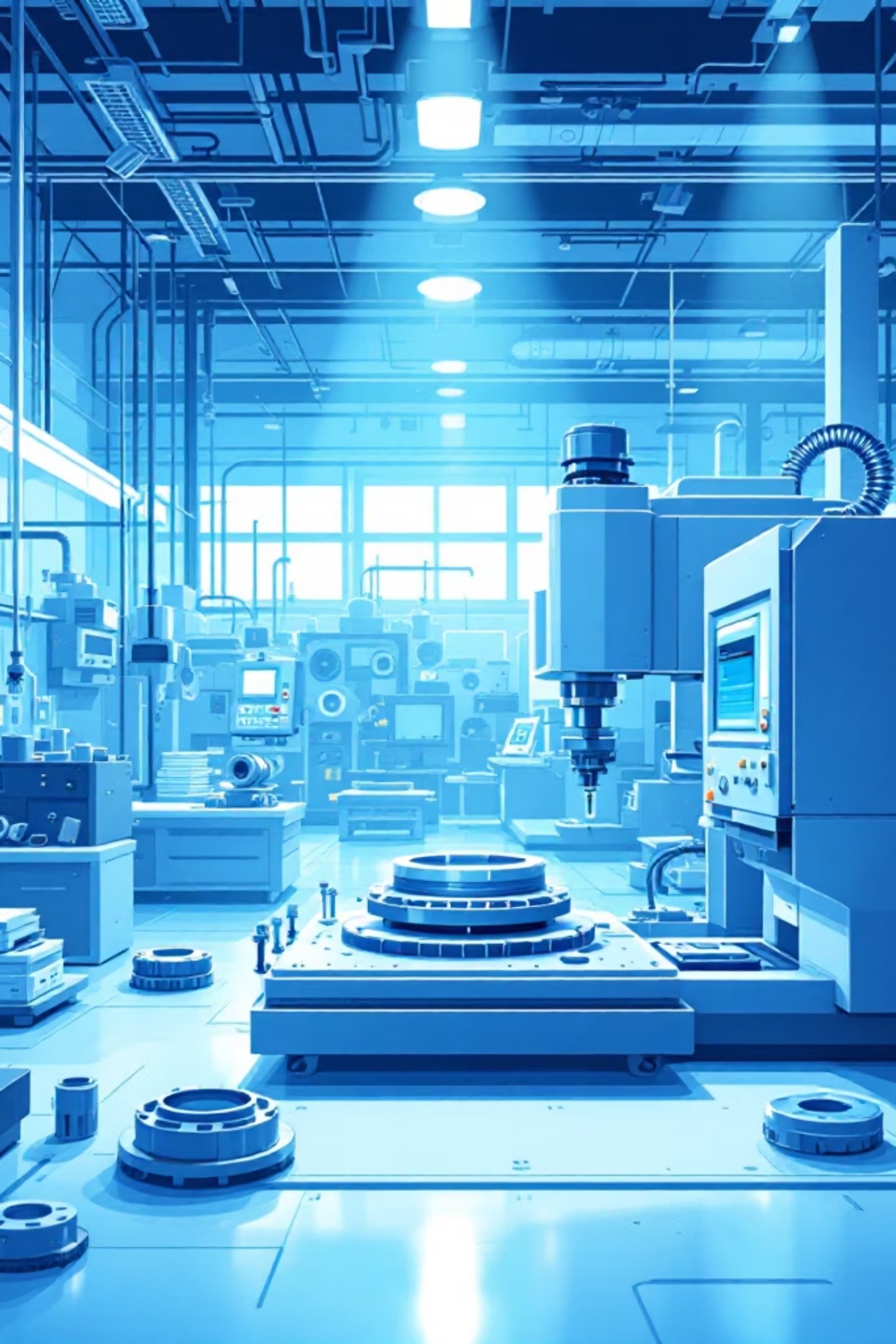 P&D Industries CNC manufacturing facility