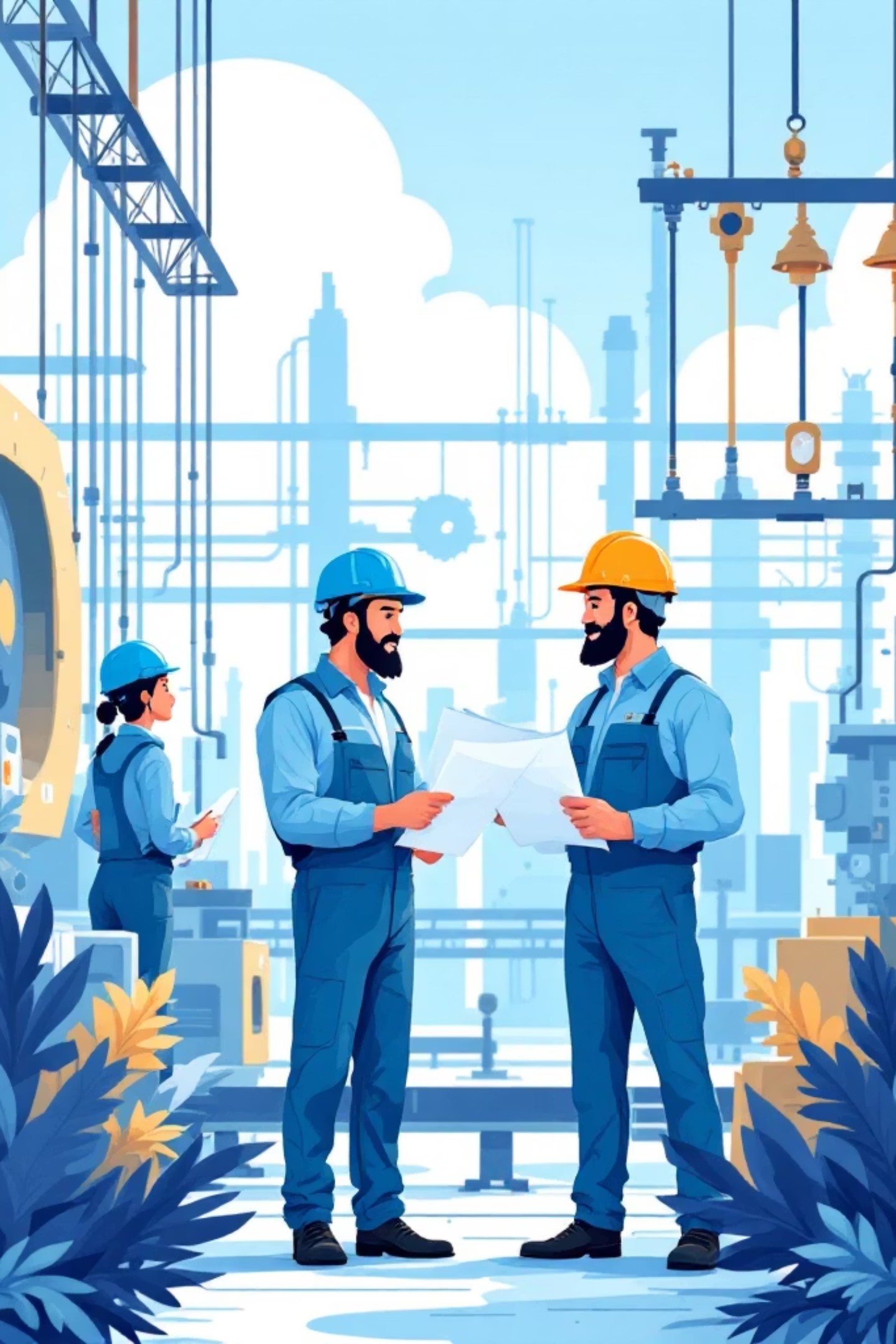 P&D Industries engineers and factory